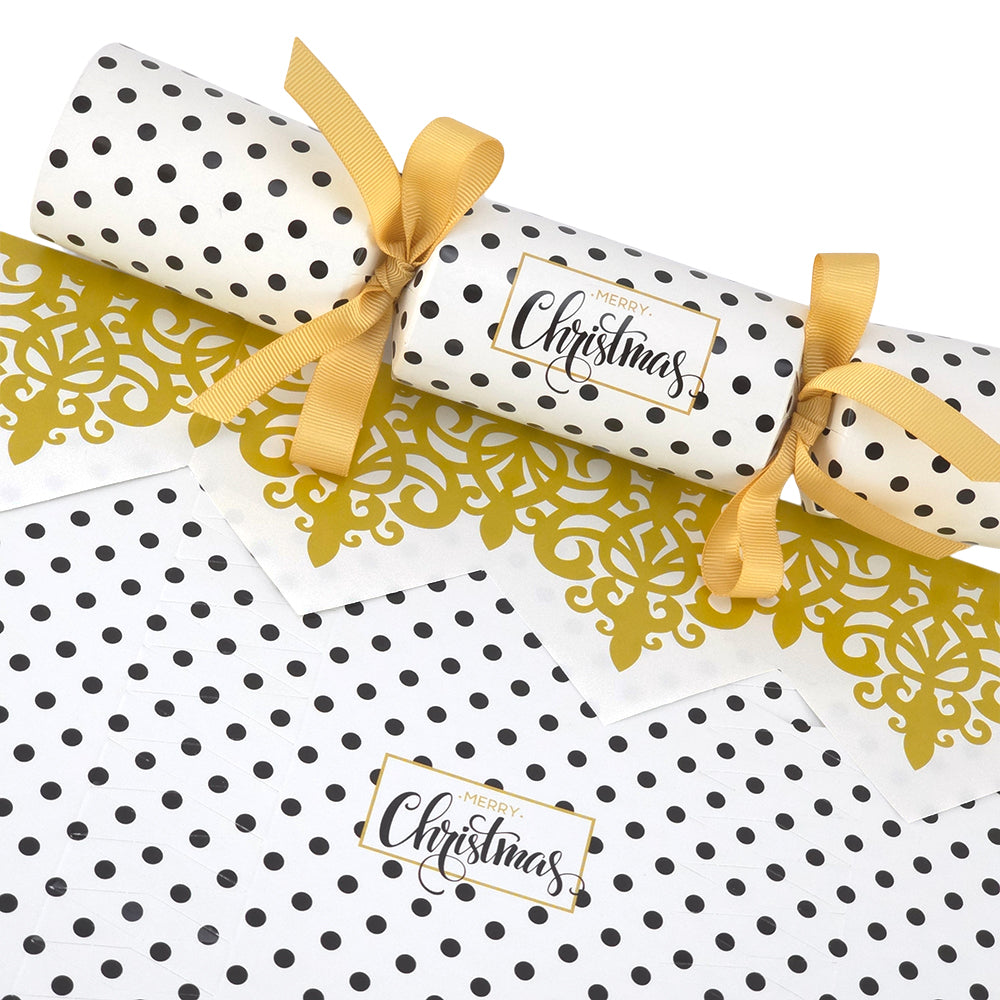 Spotty Christmas | Cracker Making Craft Kit | Make &amp; Fill Your Own