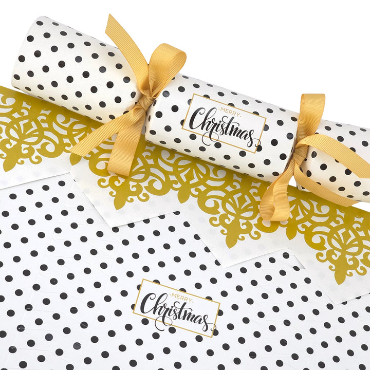 Spotty Christmas | Cracker Making Craft Kit | Make &amp; Fill Your Own