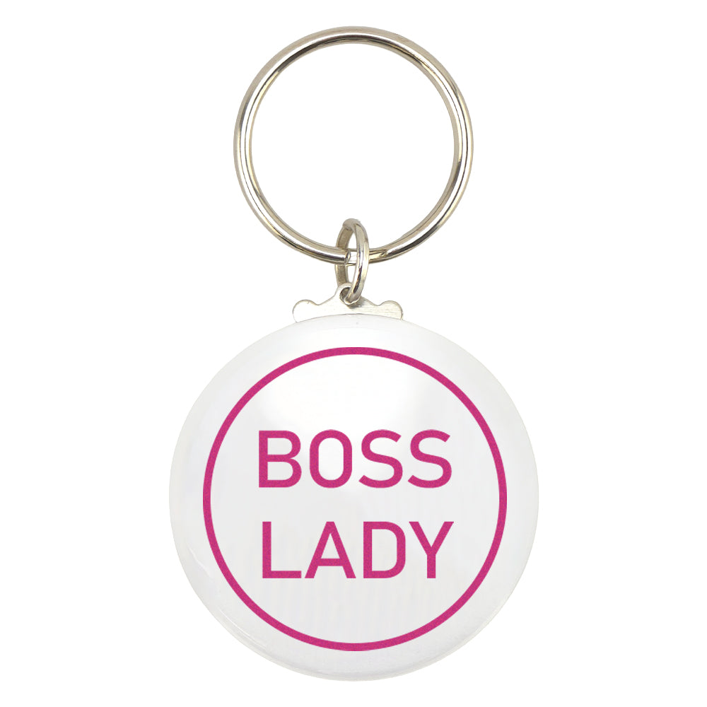 Boss Lady | Fun Keyring | Office Banter | Cracker Filler Gift