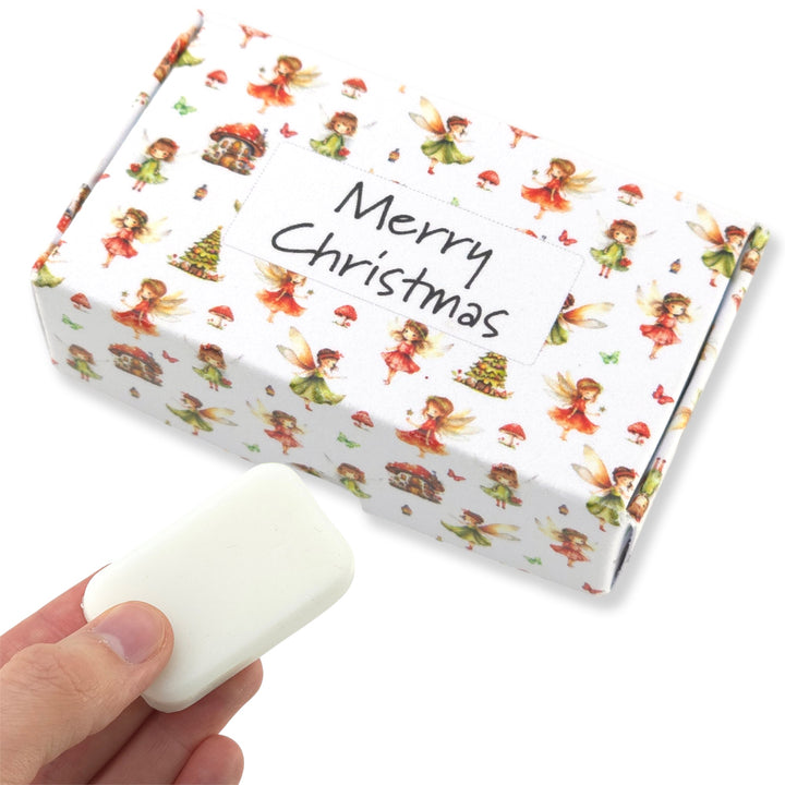 Christmas Fairies | Merry Christmas | 20g Scented Soap | Mini Cracker Filler