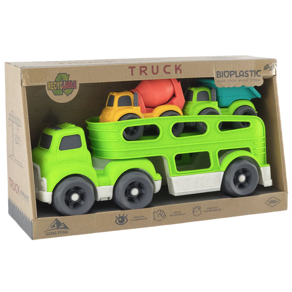 Bioplastic Toy Transporter for Kids | Eco Friendly | 30cm Long | Boxed Gift | 18m+