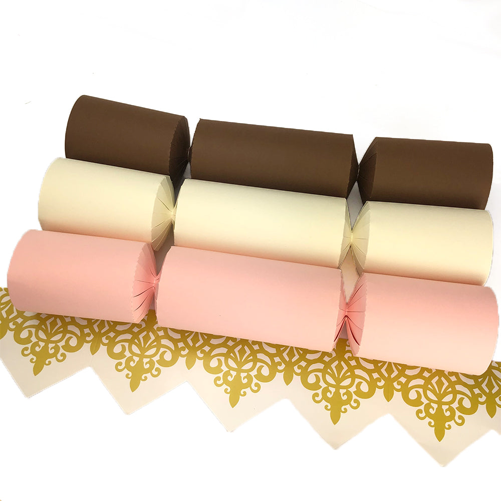 Neapolitan Tones | Craft Kit to Make 12 Crackers | Recyclable | Cracker Making