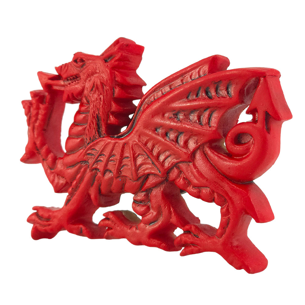 Welsh Dragon | Red Resin Magnet | Mini Gift | Cracker Filler