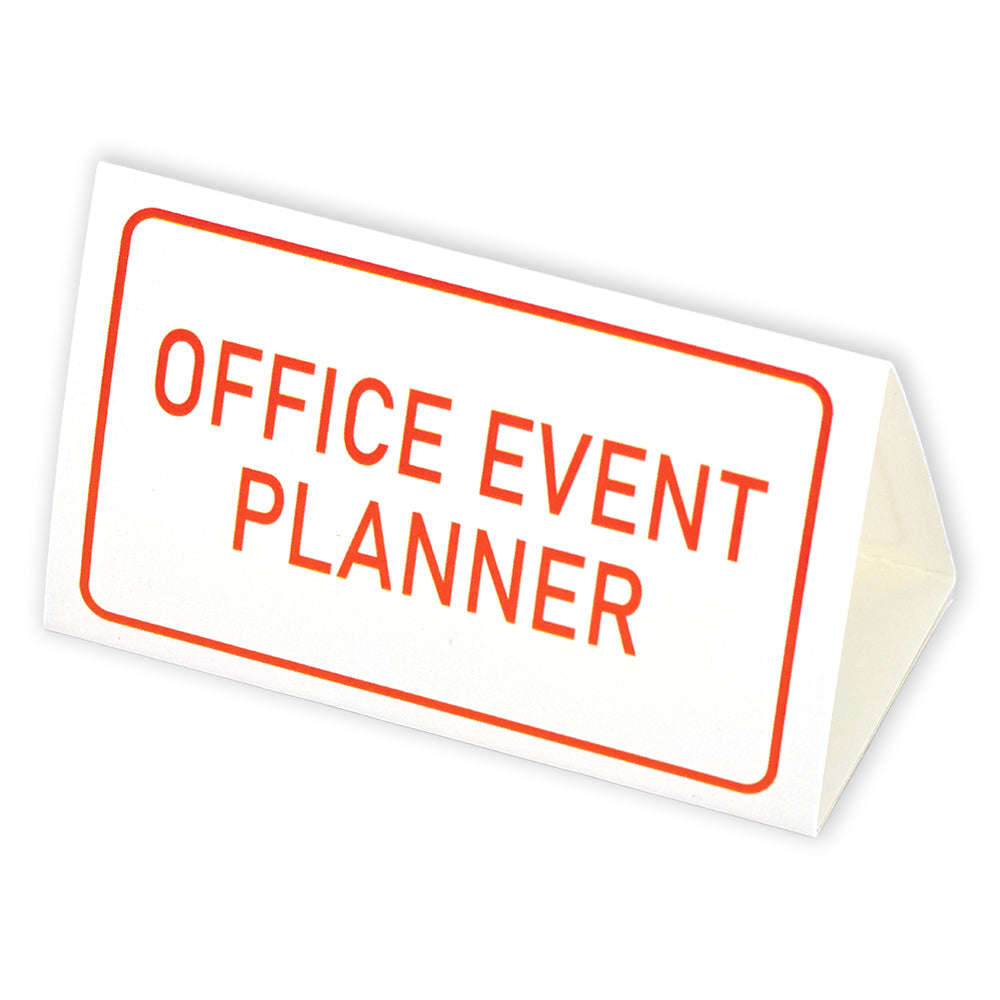 Office Event Planner | Mini Desk Sign | Office Banter | Cracker Filler