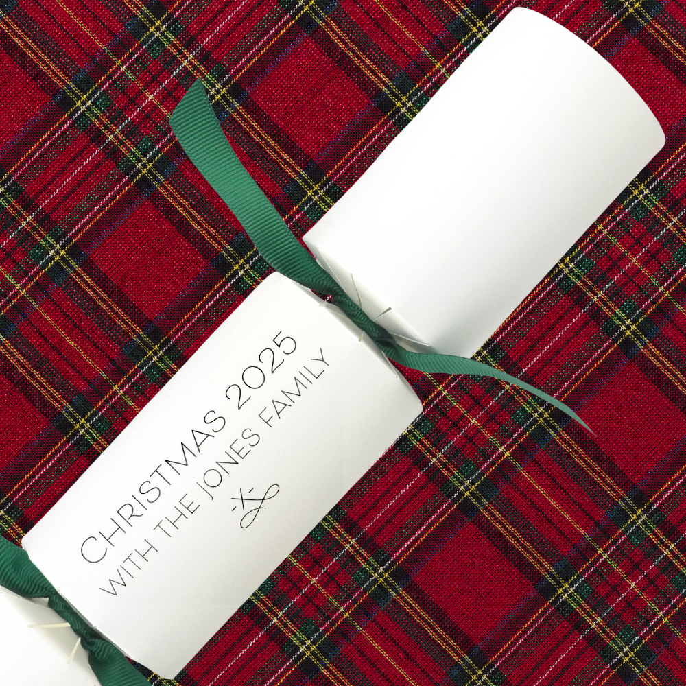 Personalised Christmas 2025 Crackers | Craft Kit | Add 2025 Name | Minimum 4