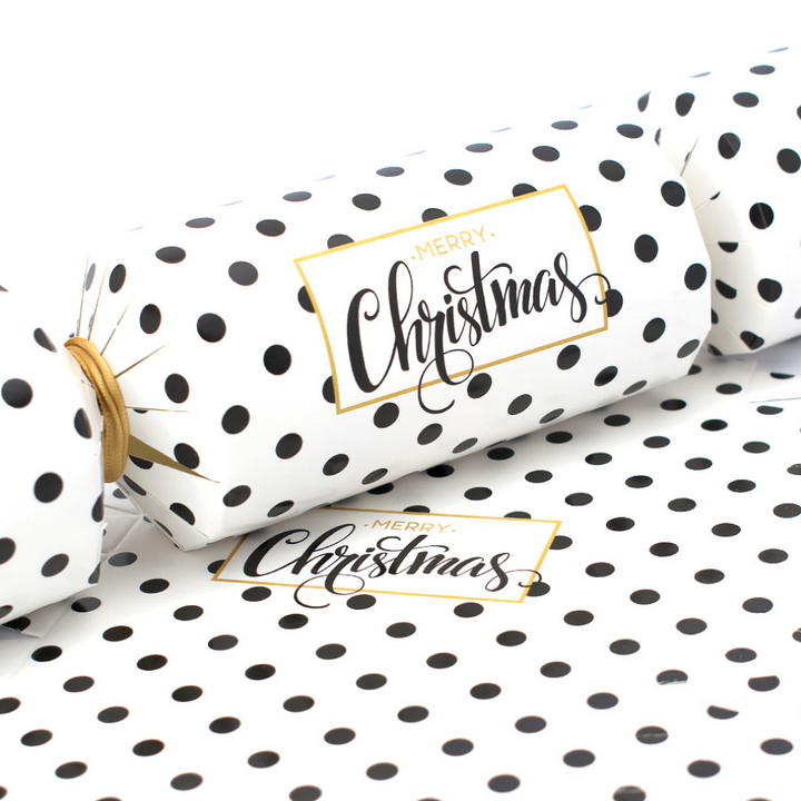 Spotty Christmas | Cracker Making Craft Kit | Make and Fill Your Own