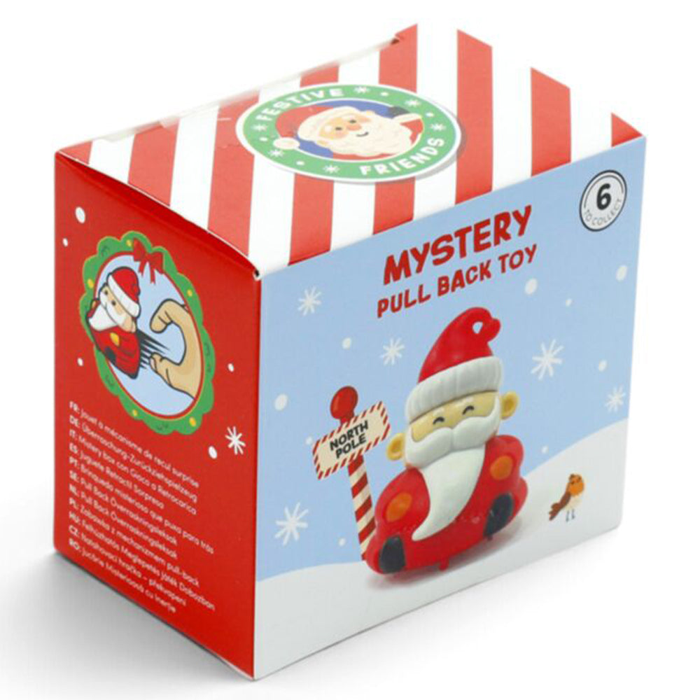 Festive Friends Christmas Pull Back Toy | Little Gift | Stocking Filler