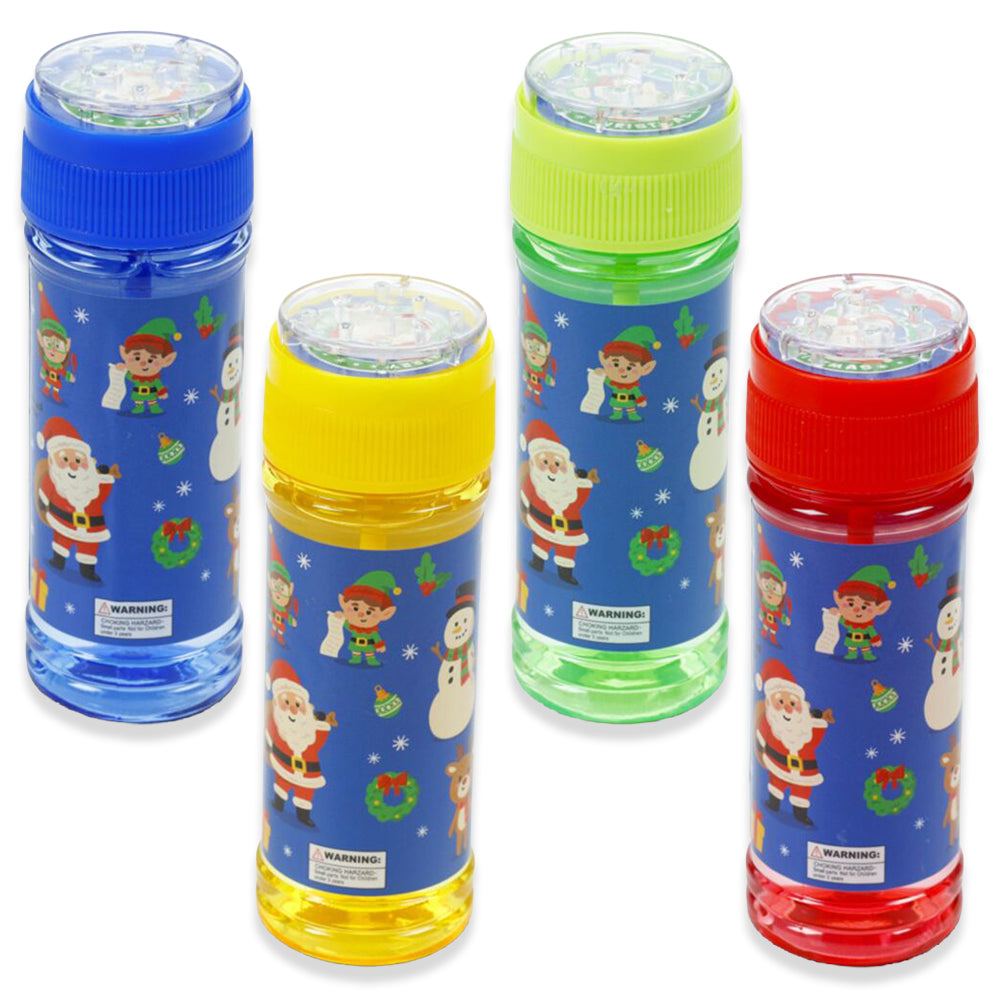 Christmas Fun | Maze Pot of Kids Bubbles | Single | Cracker Filler