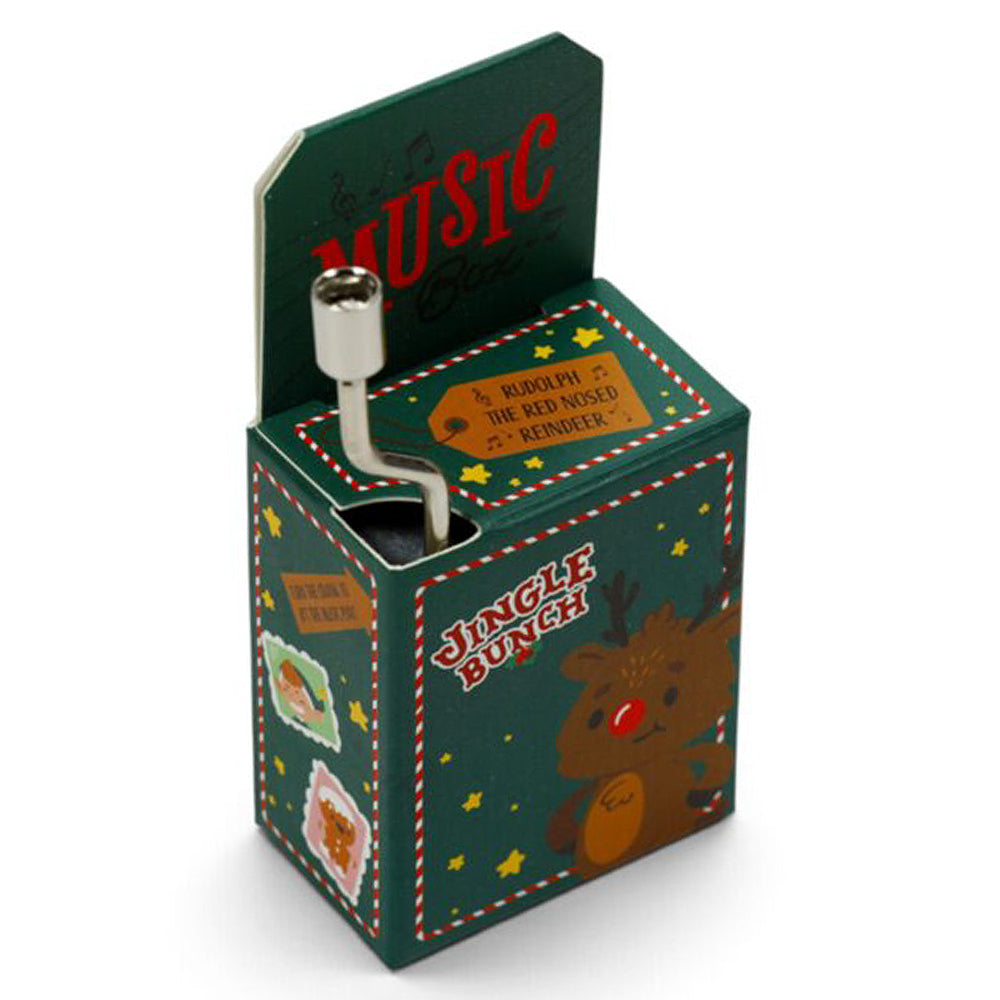 Fun Wind up Christmas Music Boxes | Cracker Filler | Mini Gift