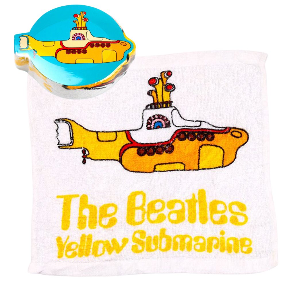 The Beatles | Yellow Submarine | Compressed Flannel | Mini Gift | Cracker Filler