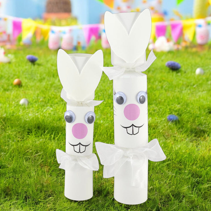 Stand Up Easter Bunny Cracker Making Craft Kit - Makes 6 | Make & Fill Your Own