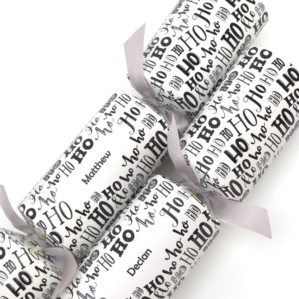 Personalised Cracker Making Craft Kit | Ho Ho Ho | Minimum 4