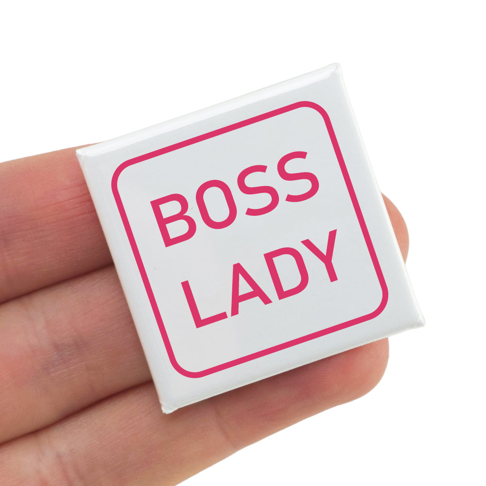 Boss Lady | Fun Badge | Office Banter | Cracker Filler Gift