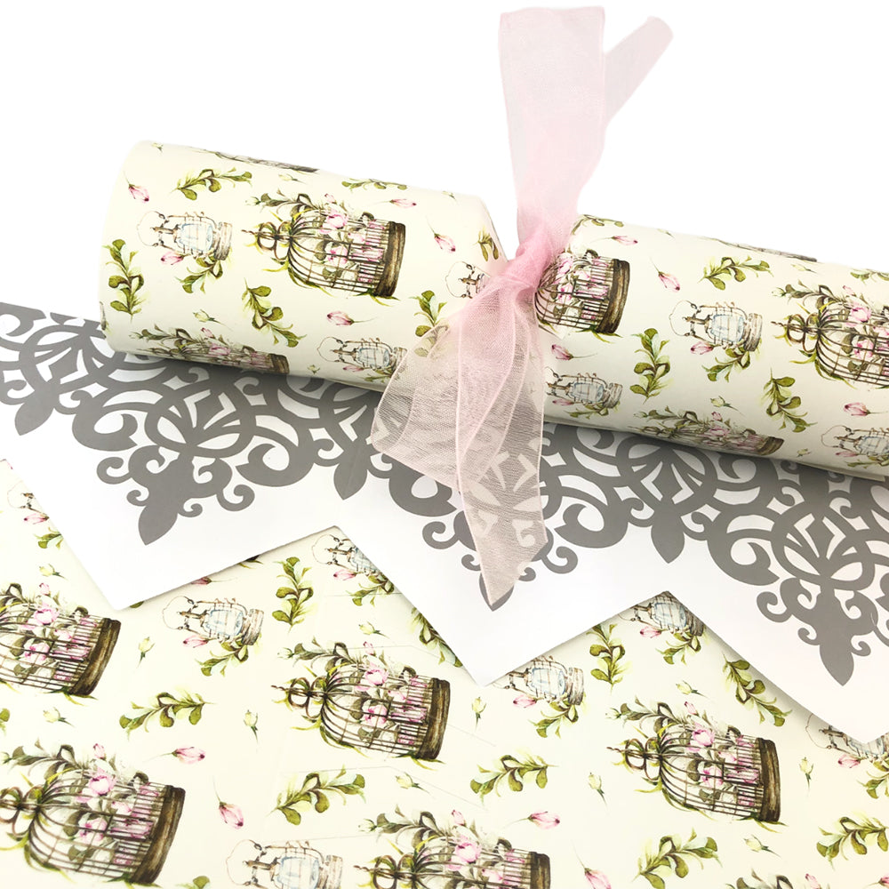 Pretty Birdcage Wedding | Cracker Making Craft Kit | Make &amp; Fill Your Own