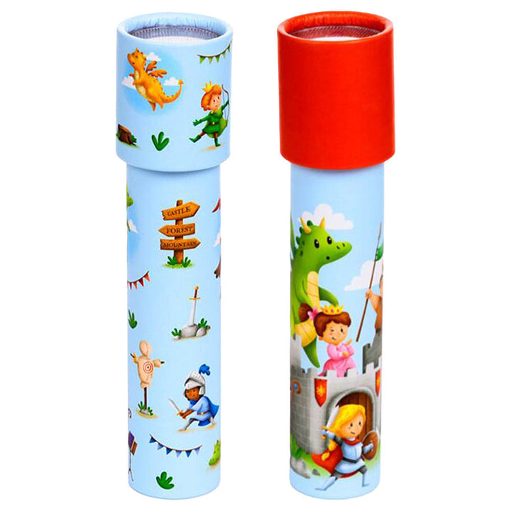 Knights &amp; Dragons Extending Telescope | Kaleidoscope Toy | 18/27cm  | Single