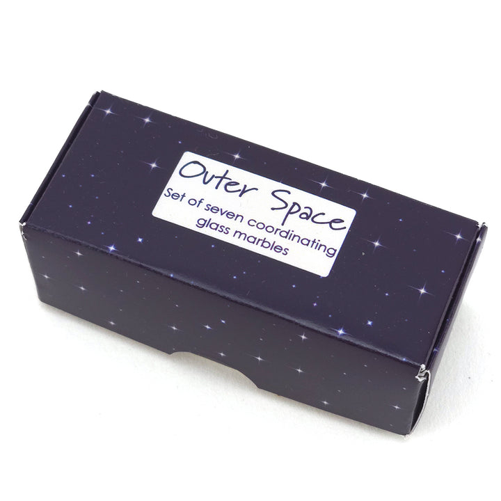 Outer Space | Mini Box of Marbles for Kids | Cracker Filler | Party Bag Gift