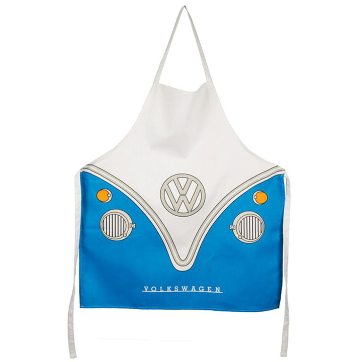 Volkswagen VW T1 Camper Bus Blue | Cotton Apron | Gift Idea