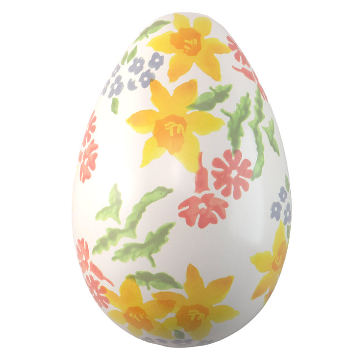 Daffodils | Large Two Part Metal Easter Egg | Emma Bridgewater | Fillable Gift