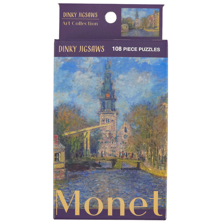 Claude Monet | Dinky Impressionist Jigsaw Puzzles | 108 Pieces | Little Gift