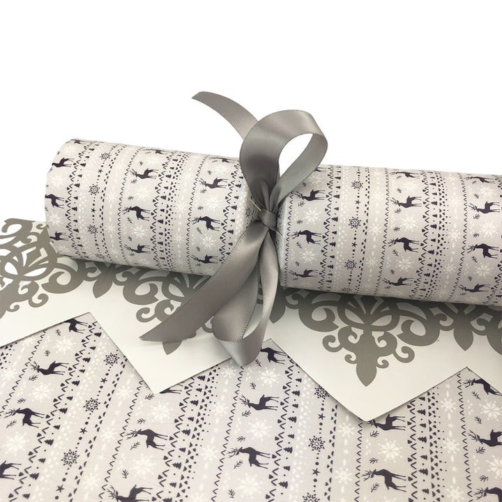 Nordic Christmas Print | Cracker Making Craft Kit | Make &amp; Fill Your Own