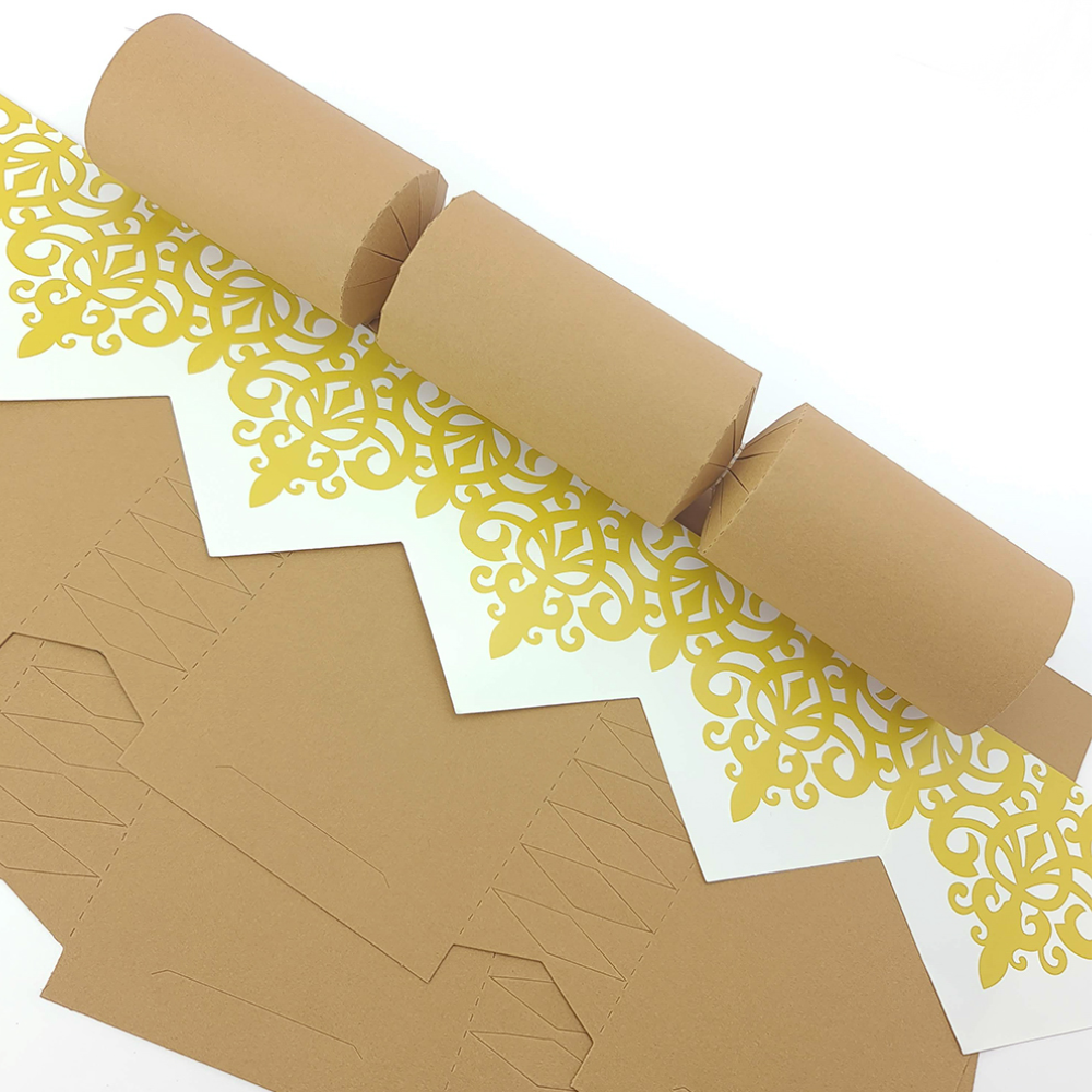 Tan Brown | Cracker Making DIY Craft Kits | Make Your Own | Eco Recyclable