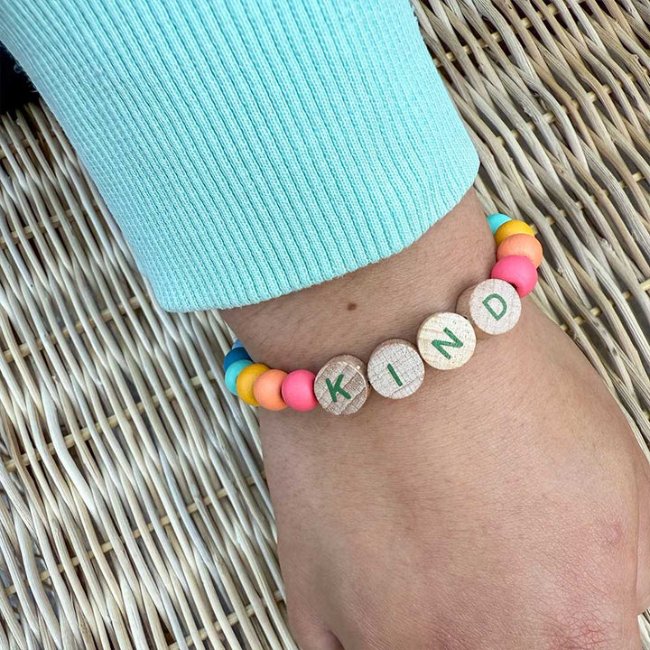 Make Your Own Kind Friendship Bracelet | Complete Sustainable Craft Kit for Kids