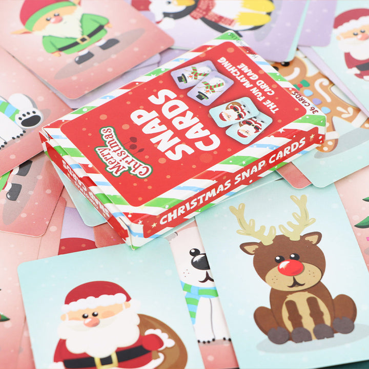 Christmas Snap Cards for Kids | Mini Gift | Cracker Filler