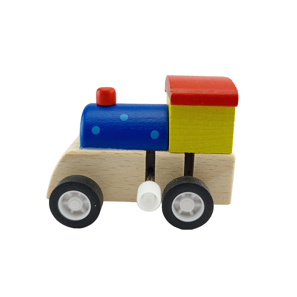 Little Wooden Wind Up Train Toy | Single | Cracker Filler | Mini Gift