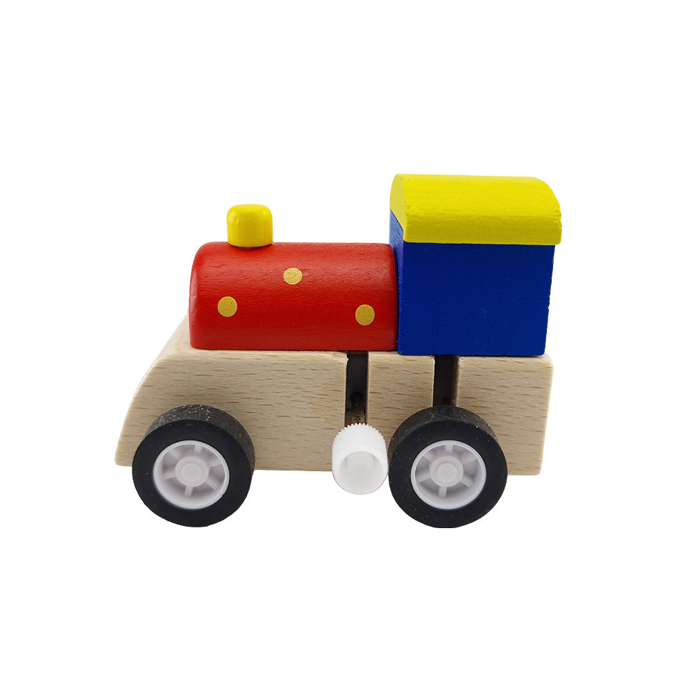 Little Wooden Wind Up Train Toy | Single | Cracker Filler | Mini Gift