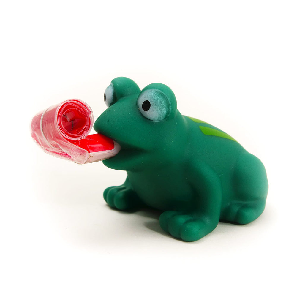 Sticky Out Tongue Frog Toy | Single | Cracker Filler | Mini Gift