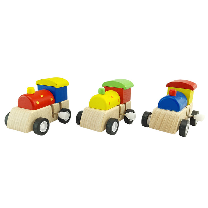 Little Wooden Wind Up Train Toy | Single | Cracker Filler | Mini Gift