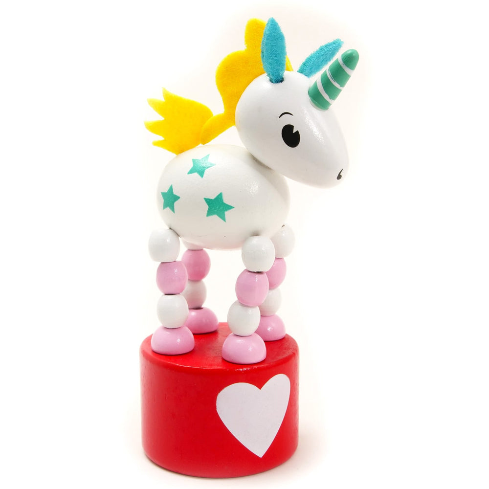 Rainbow Unicorn Push Up Toy | Mini Gift