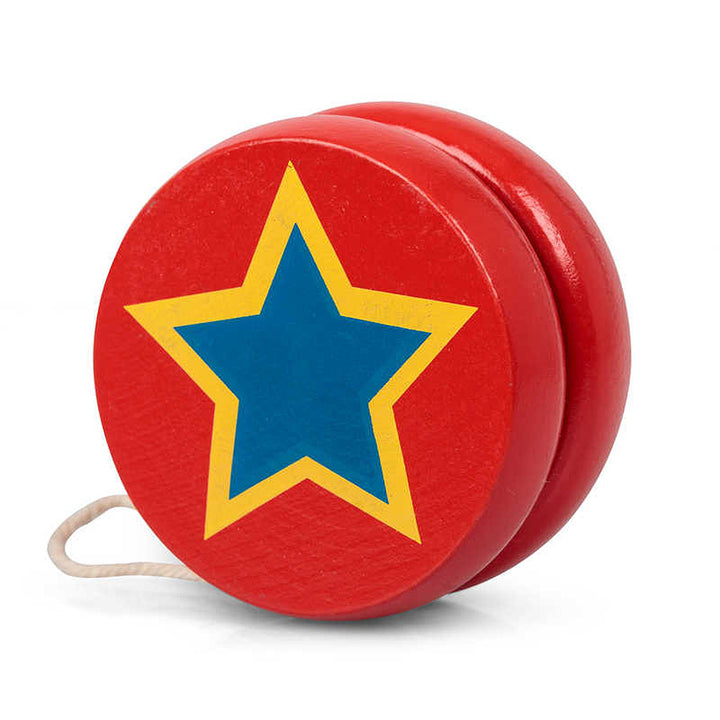 Mini Colourful Wooden Yo Yo for Kids | Single | Mini Gift | Cracker Filler