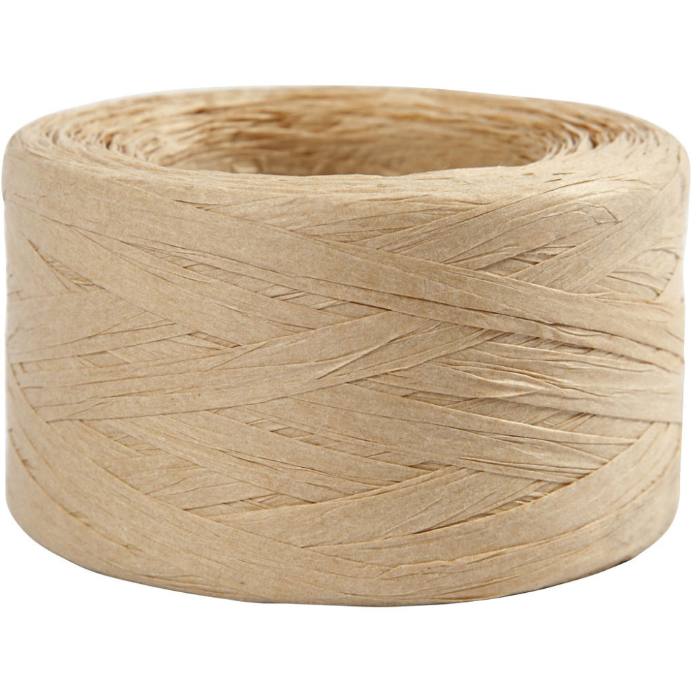 100m Paper Raffia Ribbon Jumbo Roll Recyclable & Biodegradable | Choice of Colours