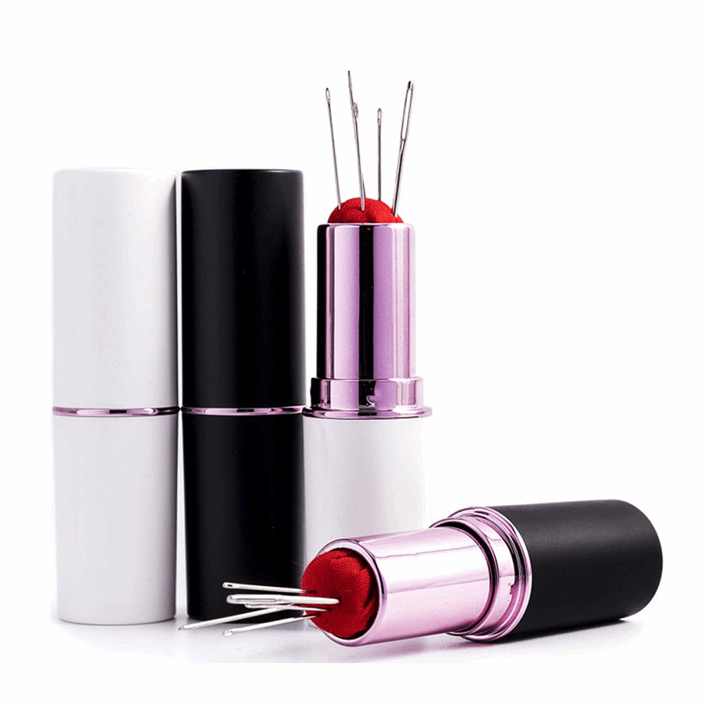 Lipstick Style Needle & Pin Case | Single | Cracker Filler | Mini Gift