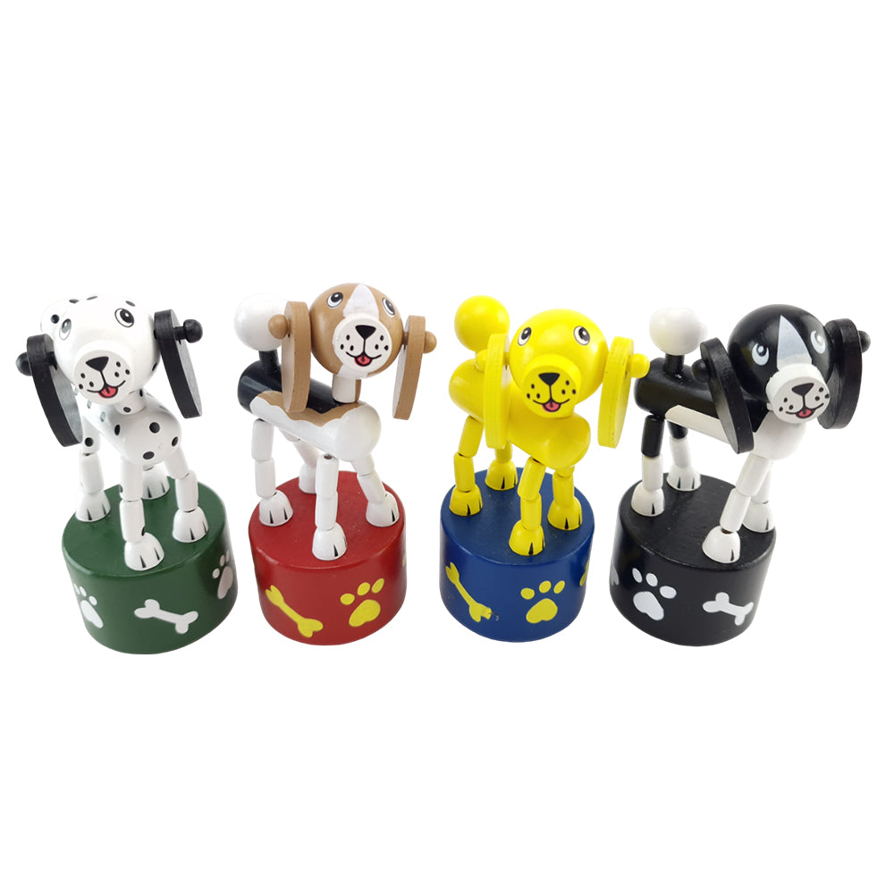 Fun Dog Push Up Toy | Single | Cracker Filler | Mini Gift