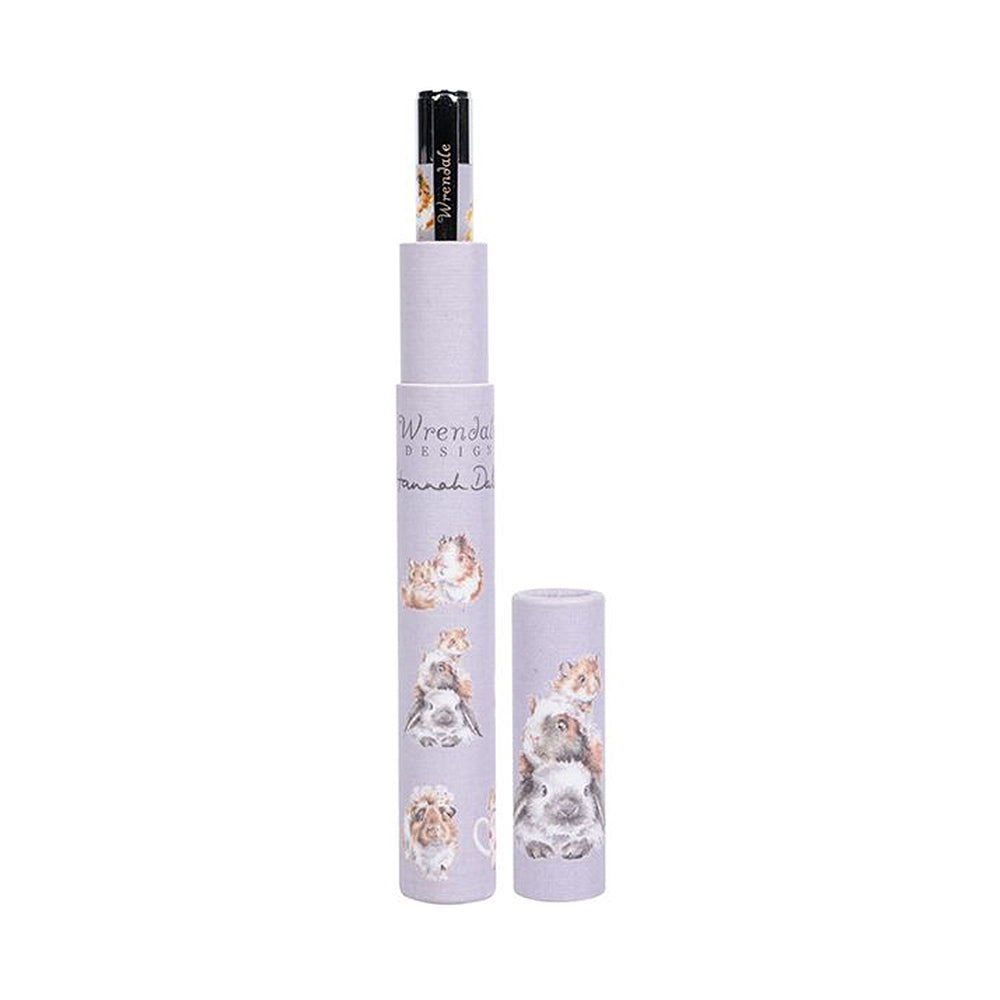 Wrendale Designs Cute Pets Ballpoint Pen in Gift Tube | Mini Gift