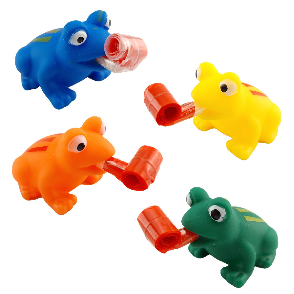 Sticky Out Tongue Frog Toy | Single | Cracker Filler | Mini Gift