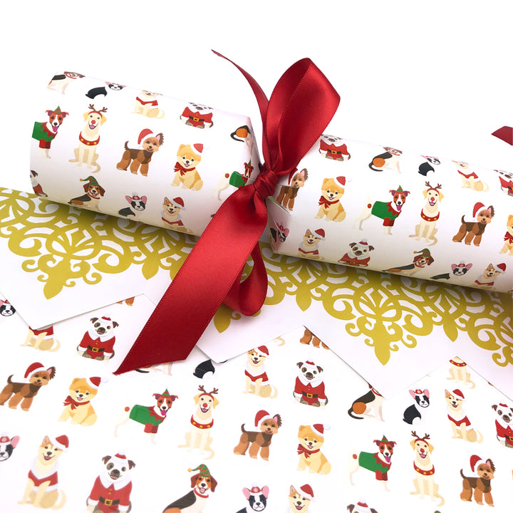 Christmas Dogs | Cracker Making Craft Kit | Make & Fill Your Own