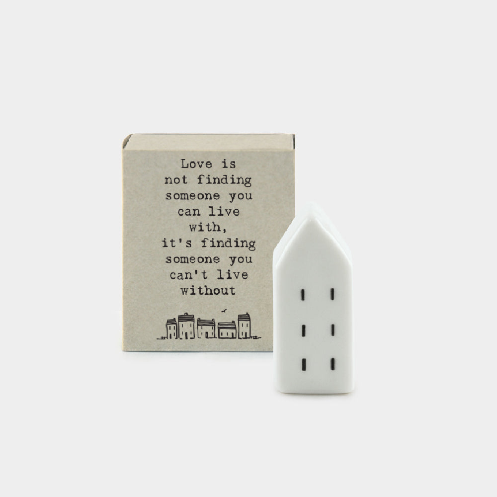 Love Is | Someone You Can't Live Without | Cracker Filler | Matchbox Mini Gift