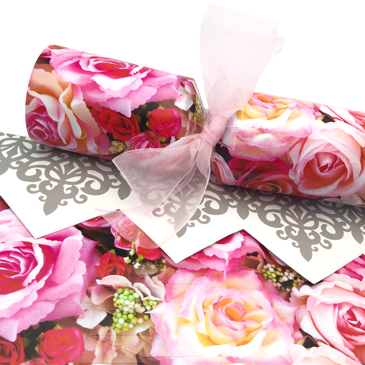 Pink Roses | Cracker Making Craft Kit | Make & Fill Your Own