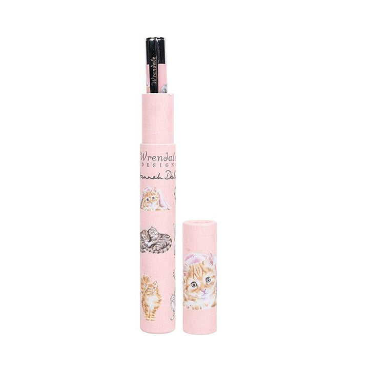 Wrendale Designs Cats Ballpoint Pen in Gift Tube | Mini Gift