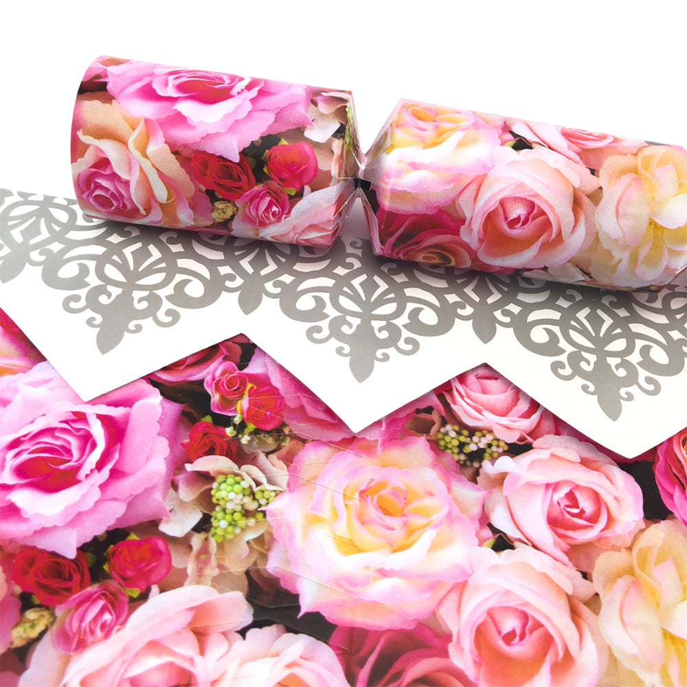 Pink Roses | Cracker Making Craft Kit | Make & Fill Your Own