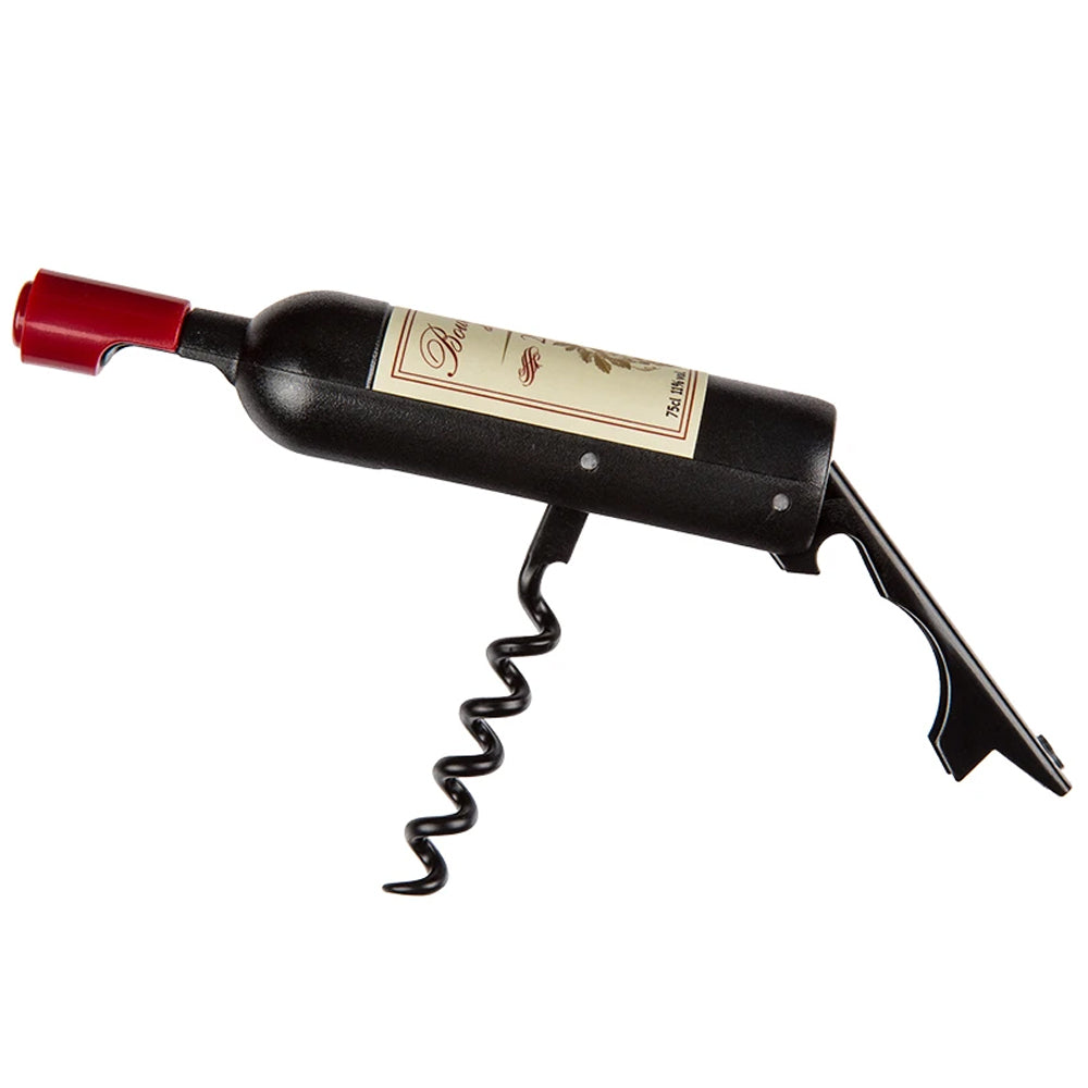 Wine Bottle Corkscrew & Bottle Opener | Cracker Filler | Mini Gift